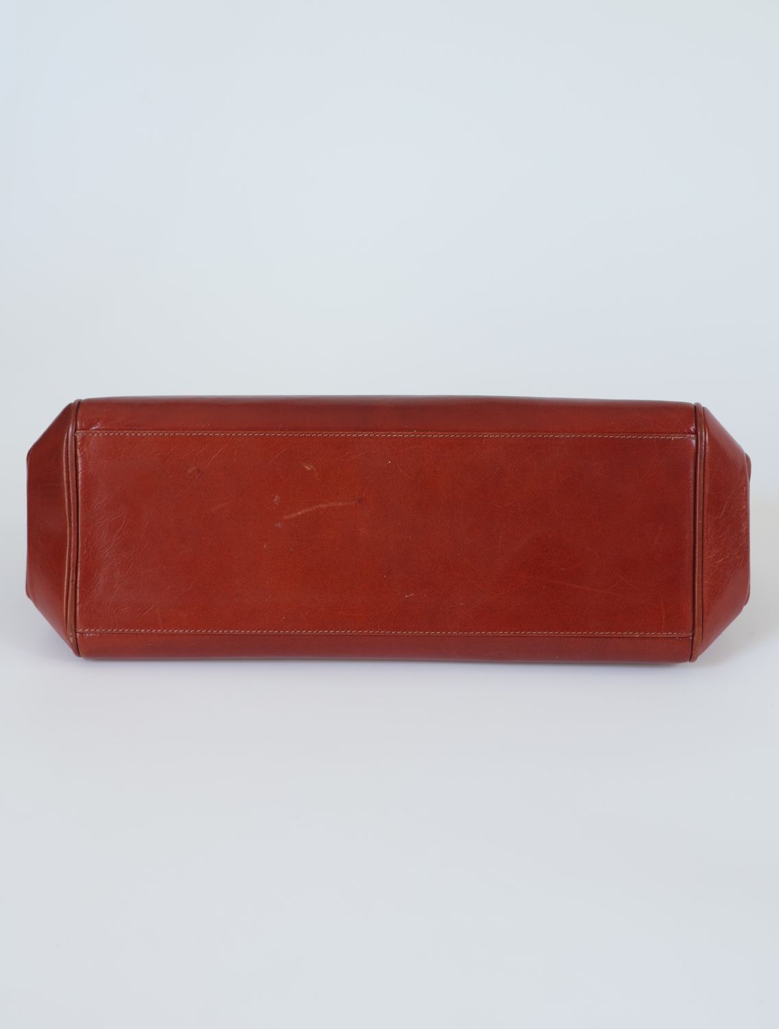 Vintage Cognac Leather Doctor Bag