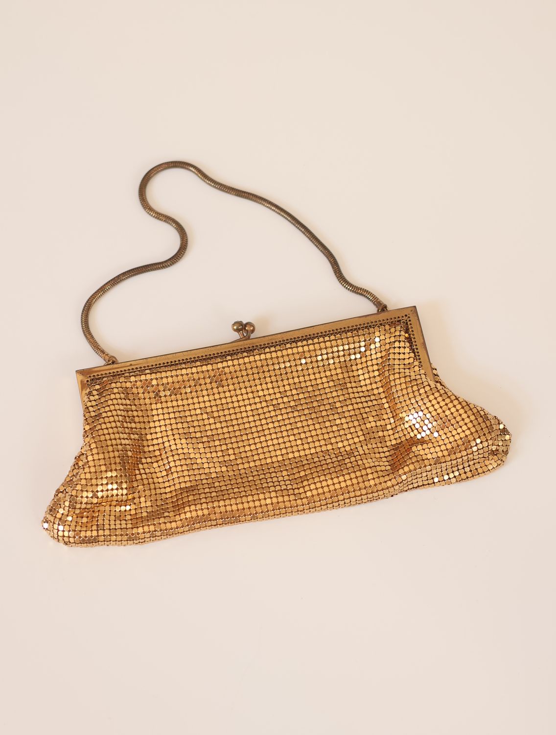 Vintage Metal Mesh Clutch Bag