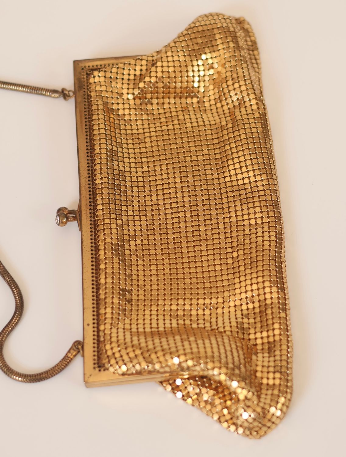 Vintage Metal Mesh Clutch Bag