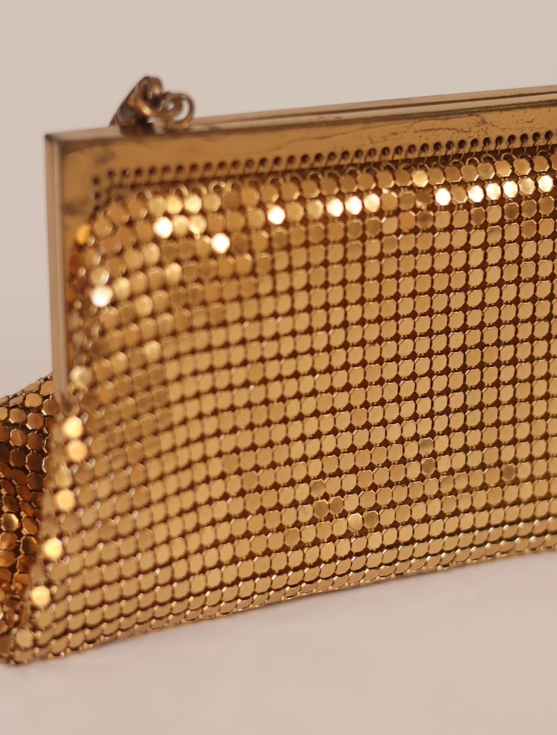 Vintage Metal Mesh Clutch Bag