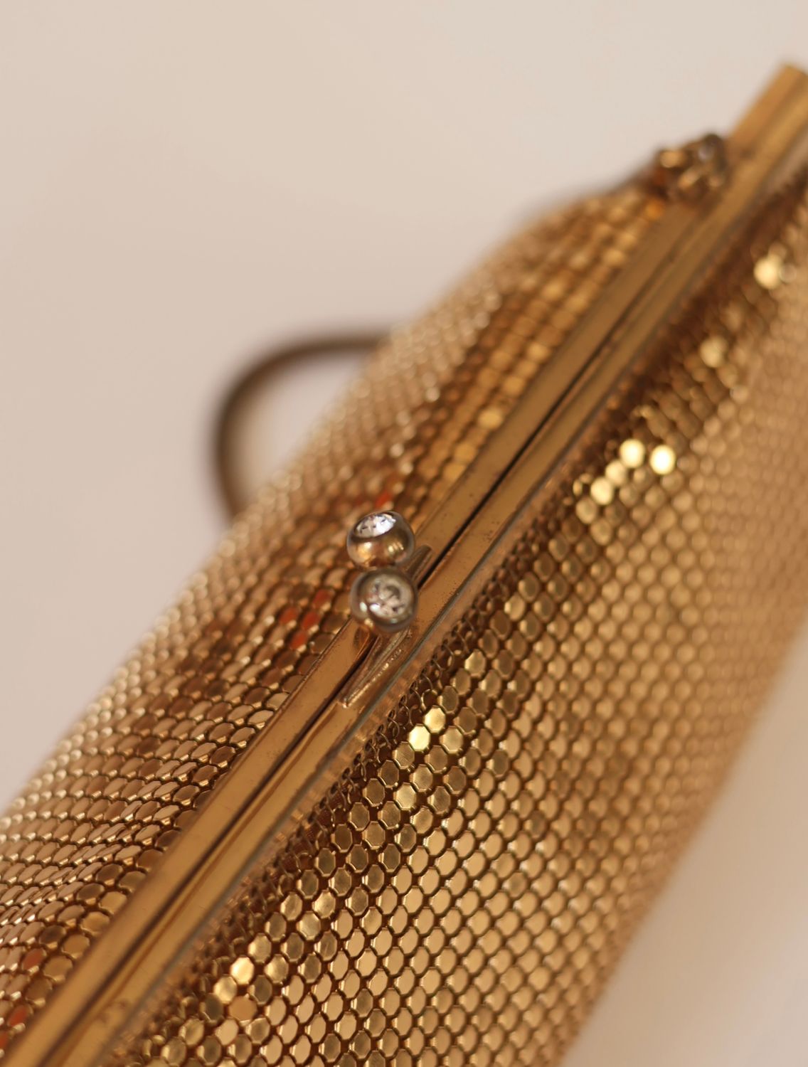 Vintage Metal Mesh Clutch Bag