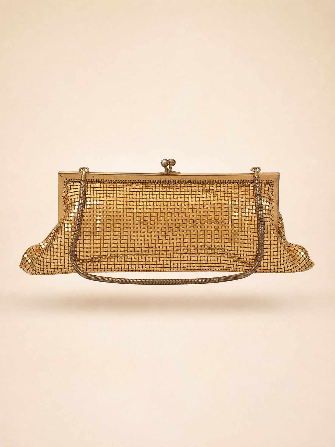 Vintage Metal Mesh Clutch Bag