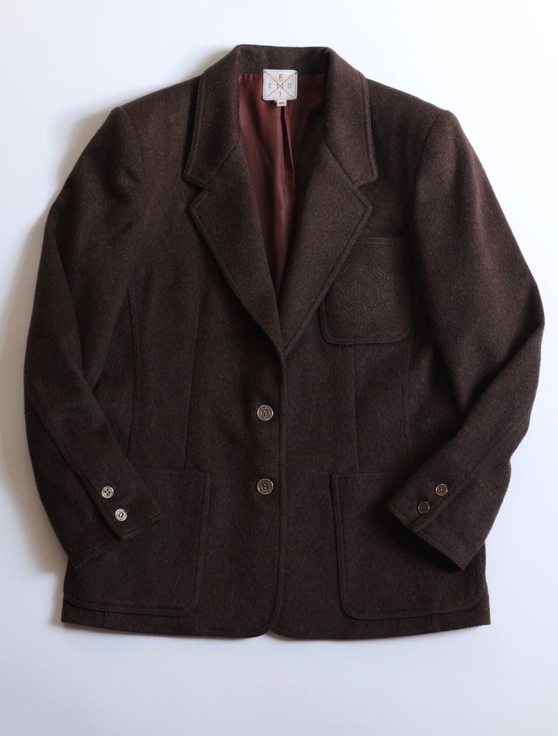 Fendi Tailored Wool Jacket