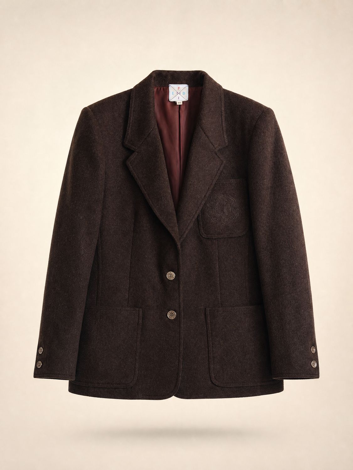Fendi Tailored Wool Jacket