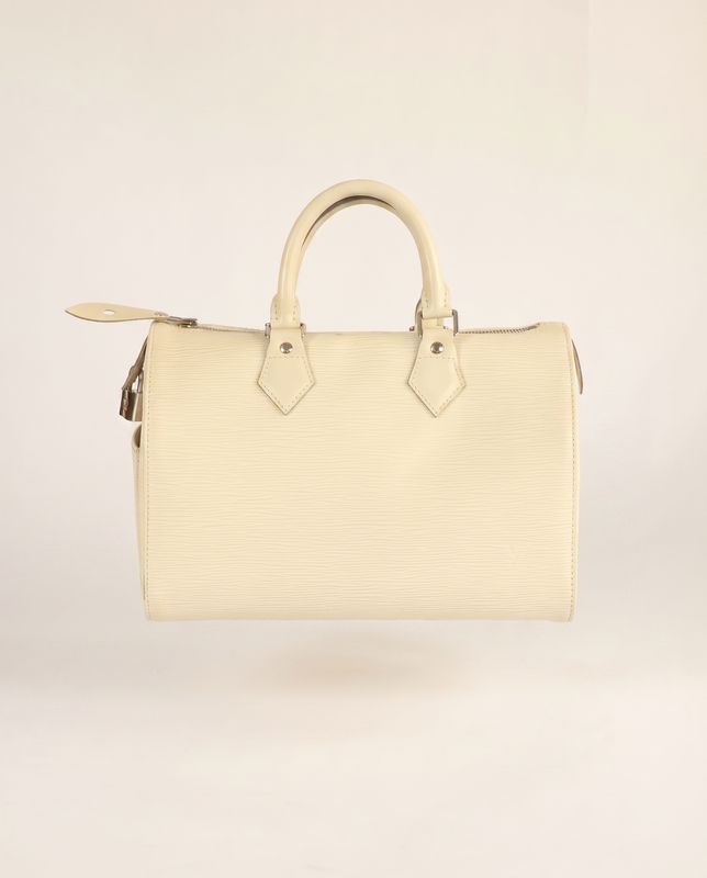 Louis Vuitton Speedy Ivory Epi 25 Bag