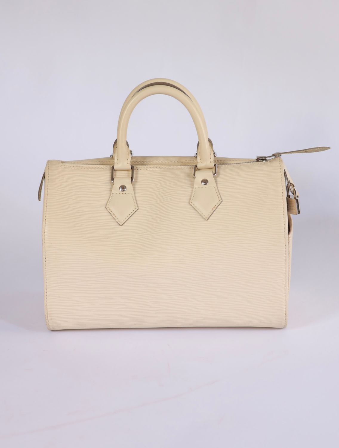 Louis Vuitton Speedy Ivory Epi 25 Bag