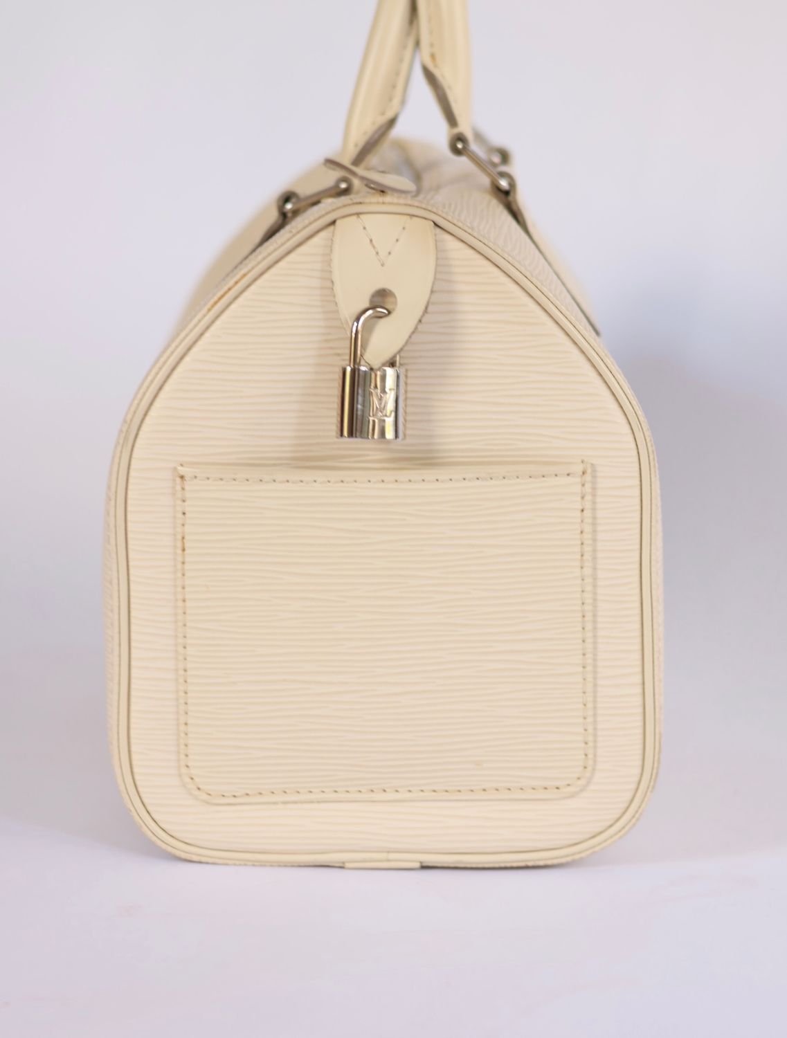 Louis Vuitton Speedy Ivory Epi 25 Bag