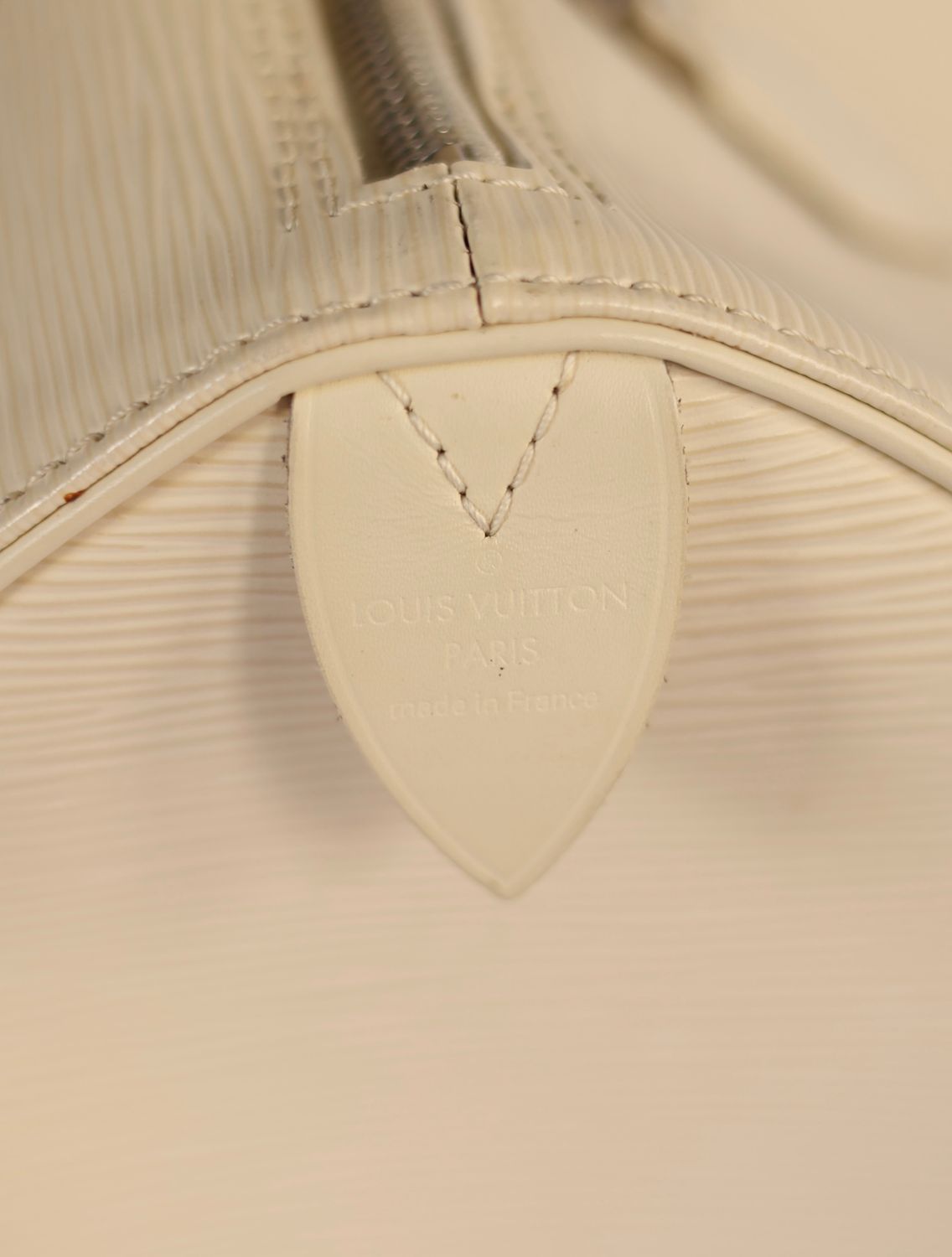 Louis Vuitton Speedy Ivory Epi 25 Bag