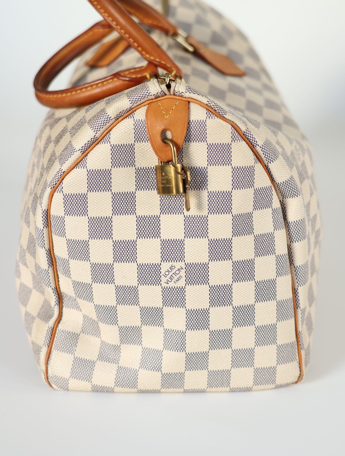 Louis Vuitton Speedy 35 Damier Azur Bag