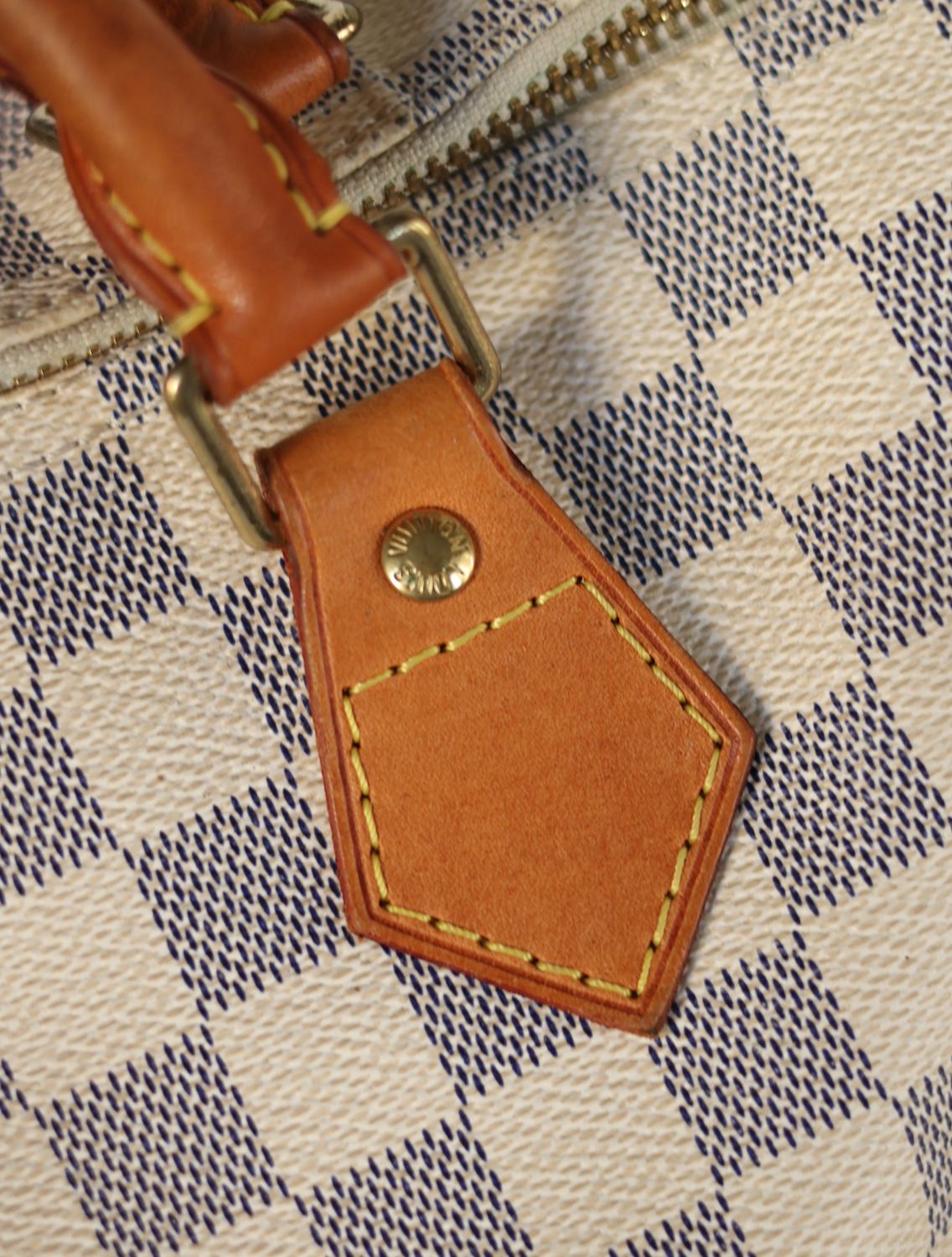 Louis Vuitton Speedy 35 Damier Azur Bag