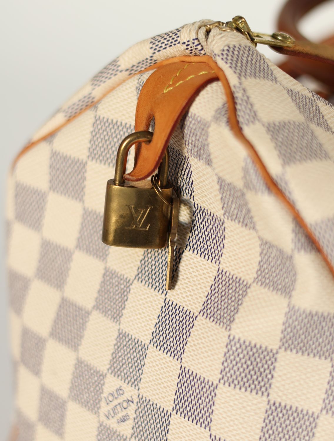 Louis Vuitton Speedy 35 Damier Azur Bag