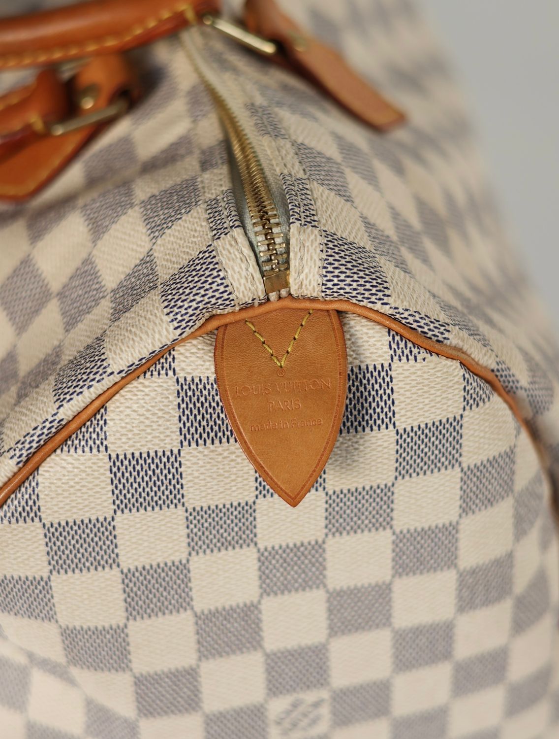 Louis Vuitton Speedy 35 Damier Azur Bag
