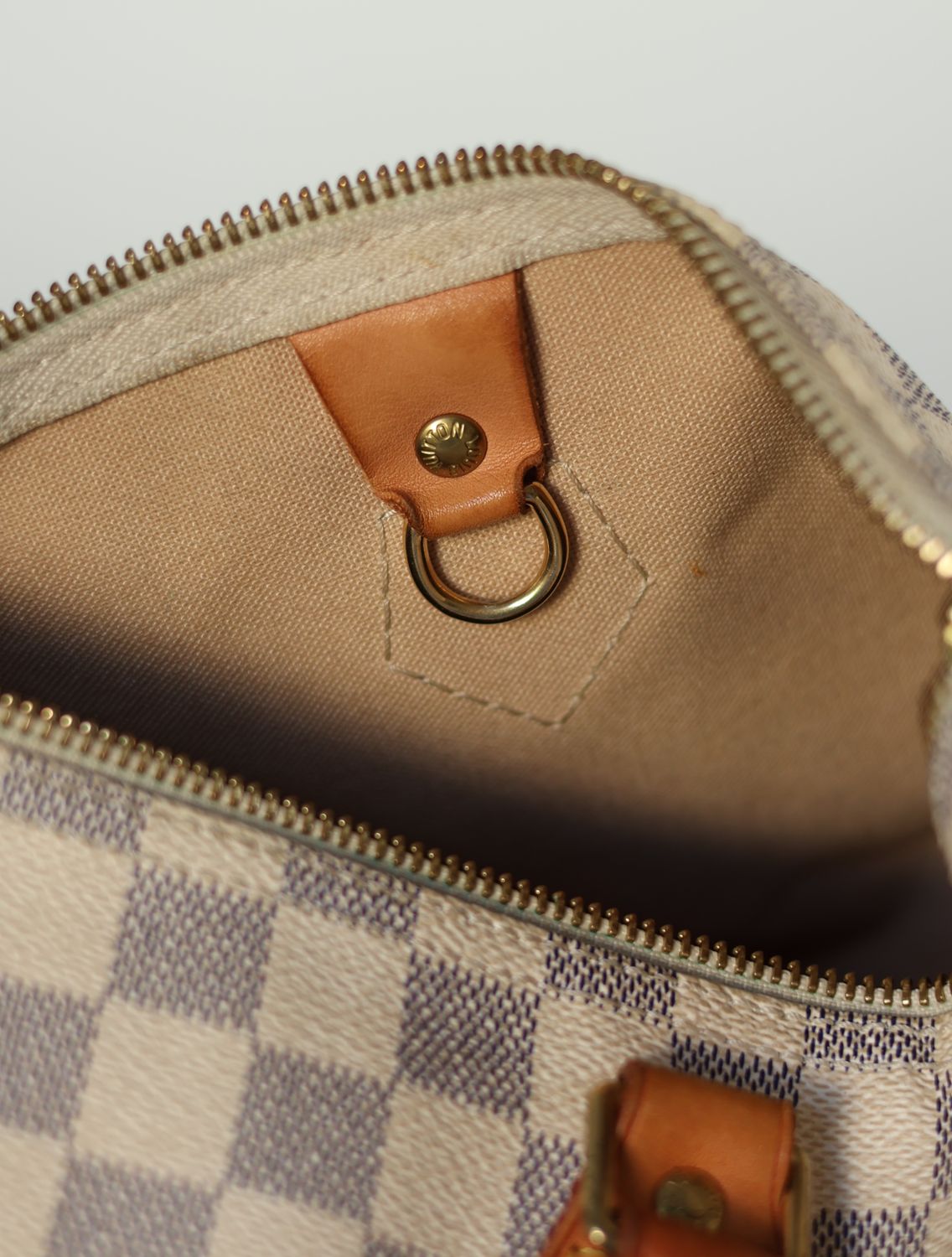 Louis Vuitton Speedy 35 Damier Azur Bag