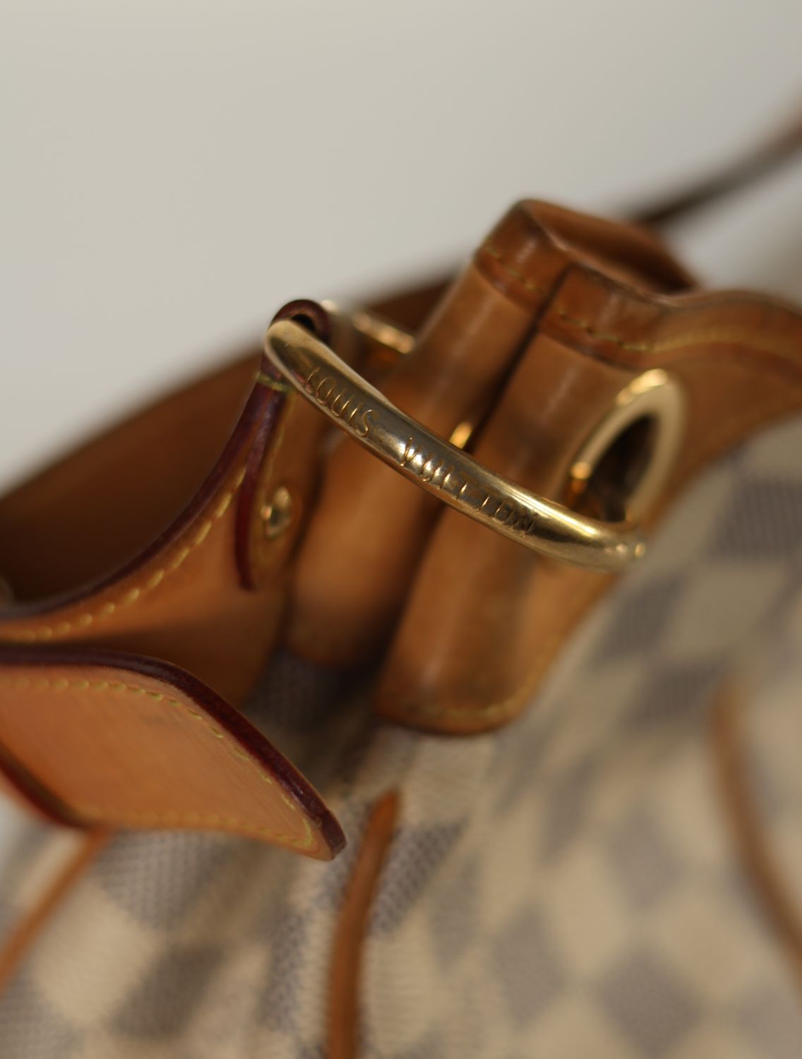 Louis Vuitton Galliera MM Damier Azur Bag