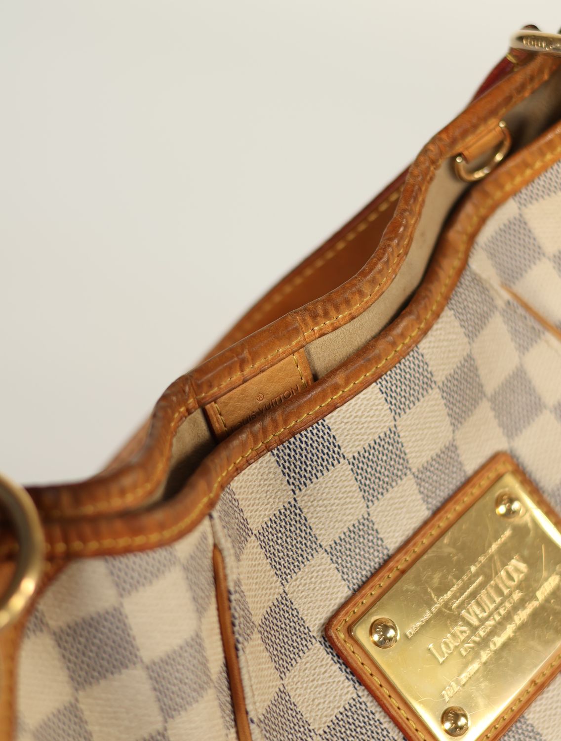 Louis Vuitton Galliera MM Damier Azur Bag