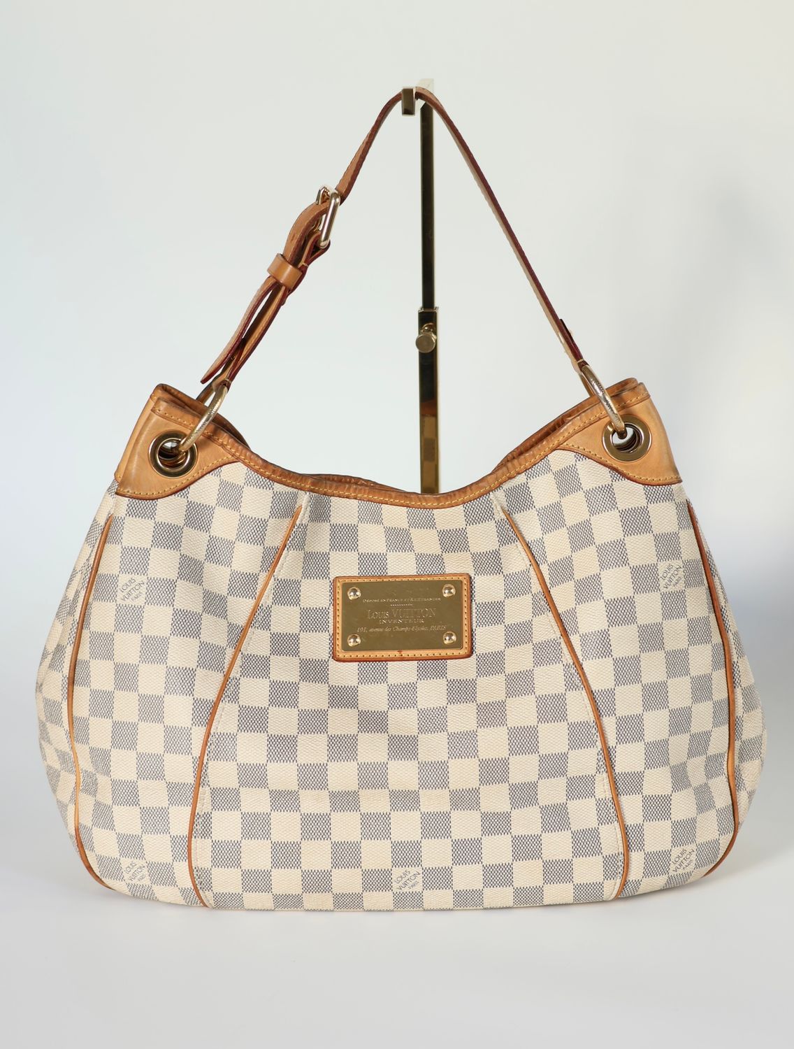 Louis Vuitton Galliera MM Damier Azur Bag