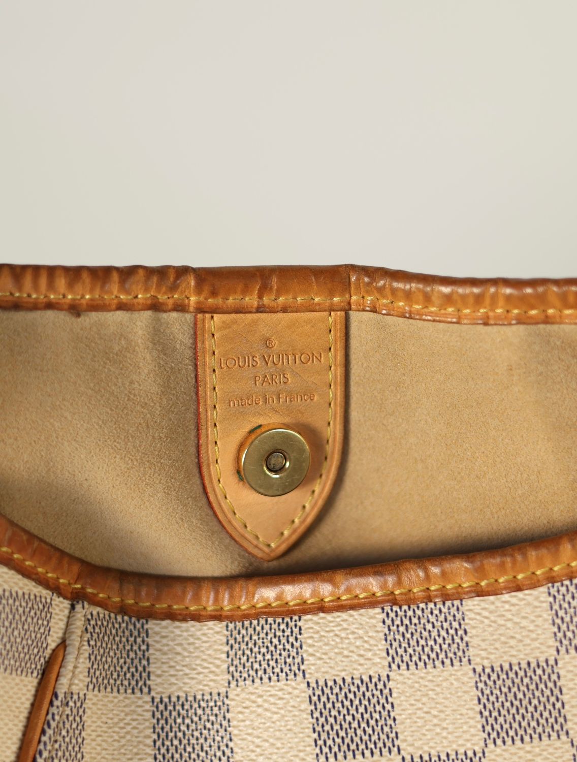 Louis Vuitton Galliera MM Damier Azur Bag