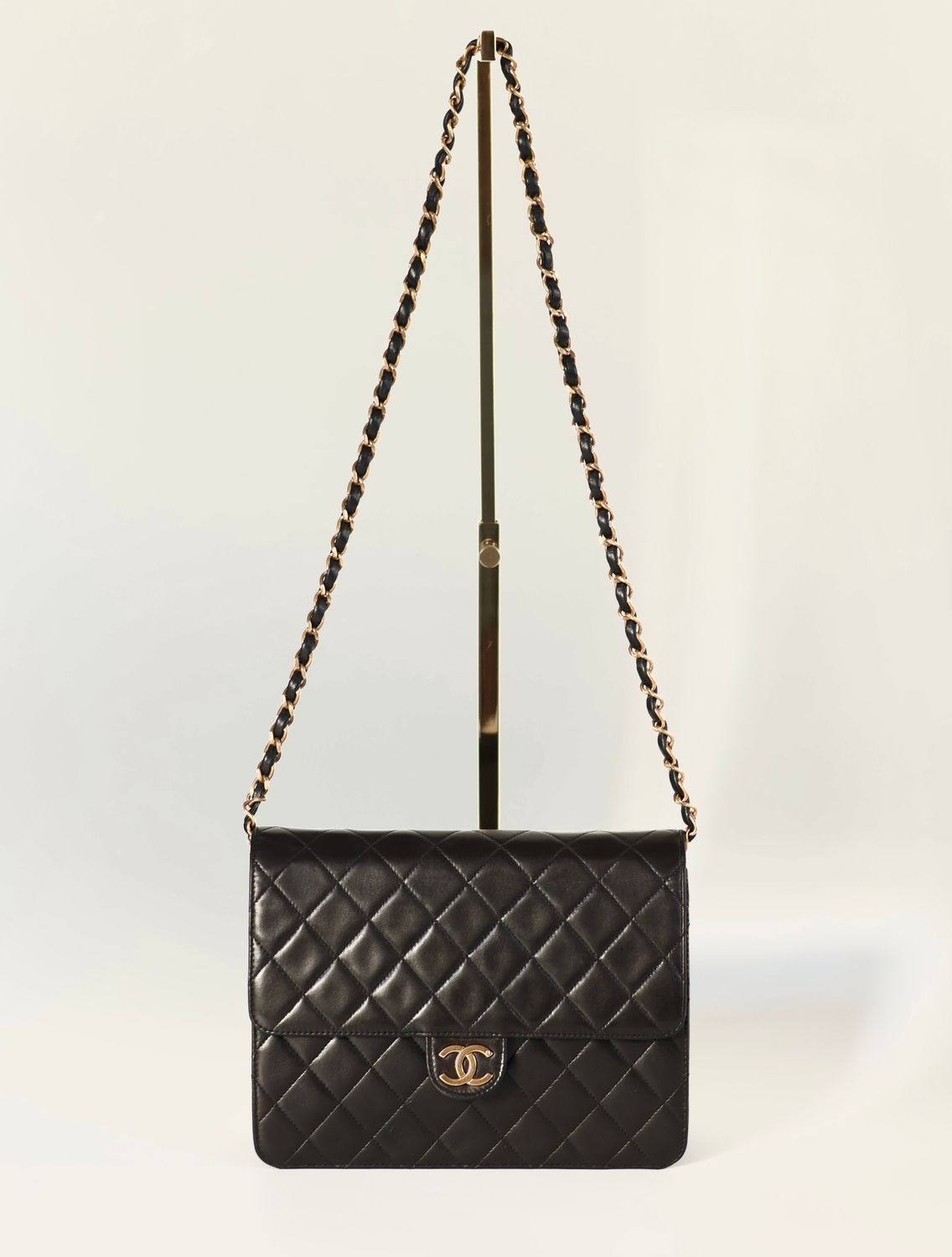 Chanel 24k Single Flap Bag