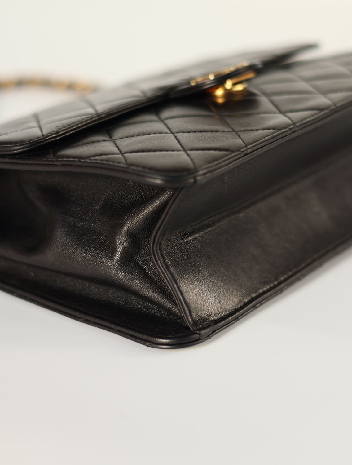 Chanel 24k Single Flap Bag