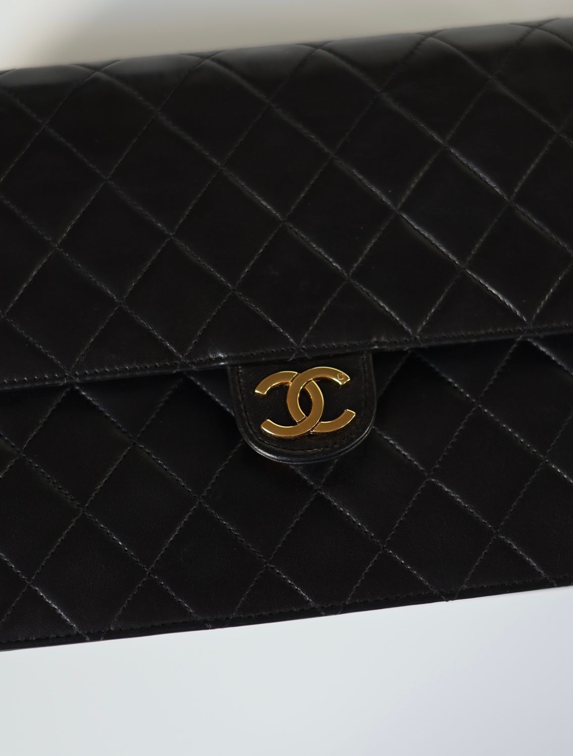 Chanel 24k Single Flap Bag