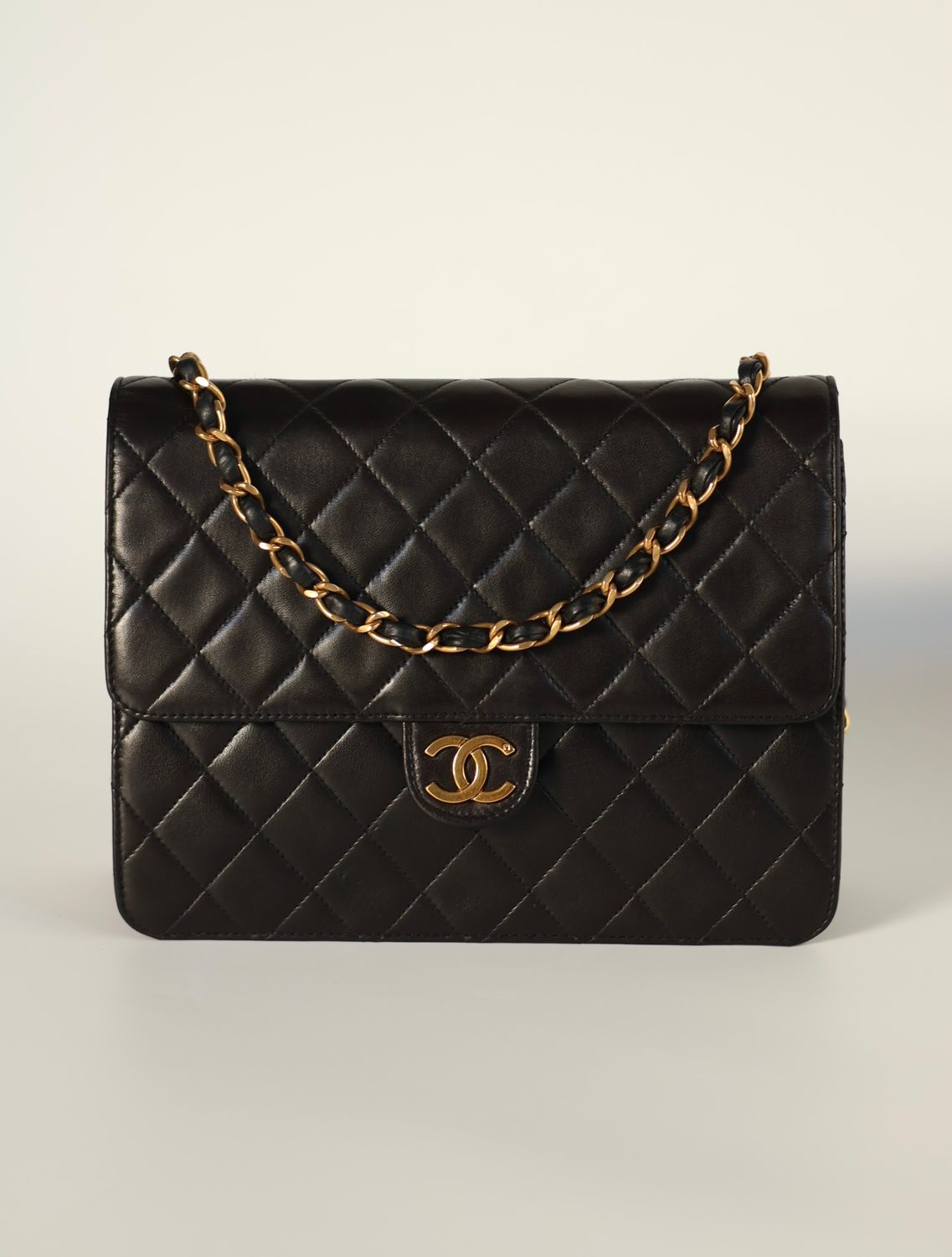Chanel 24k Single Flap Bag