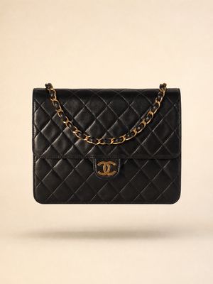 Chanel 24k Single Flap Bag