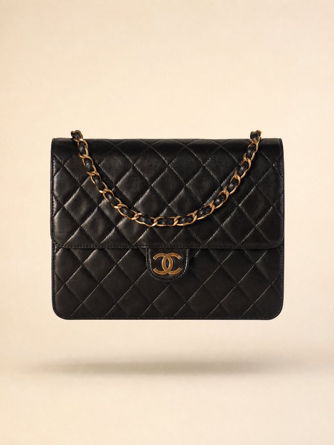 Chanel 24k Single Flap Bag