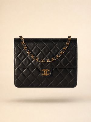Chanel 24k Single Flap Bag