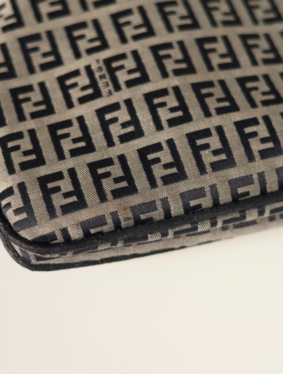 Fendi FF Zucca Flap Baguette Bag