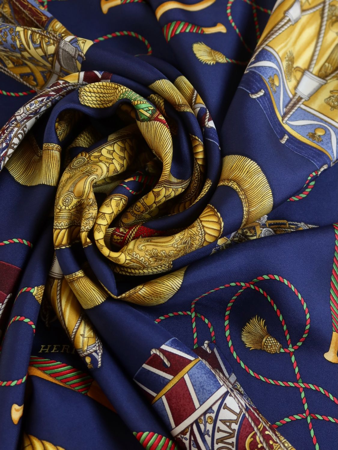 Hermès Les Tambours Silk Scarf Hermès Les Tambours Silk Scarf