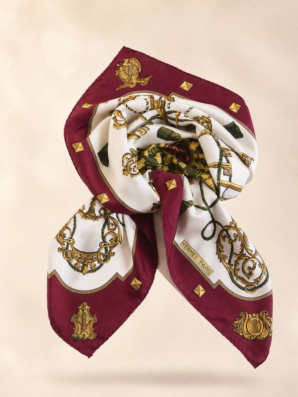 Hermès Les Clés Silk Scarf Hermès Les Clés Silk Scarf