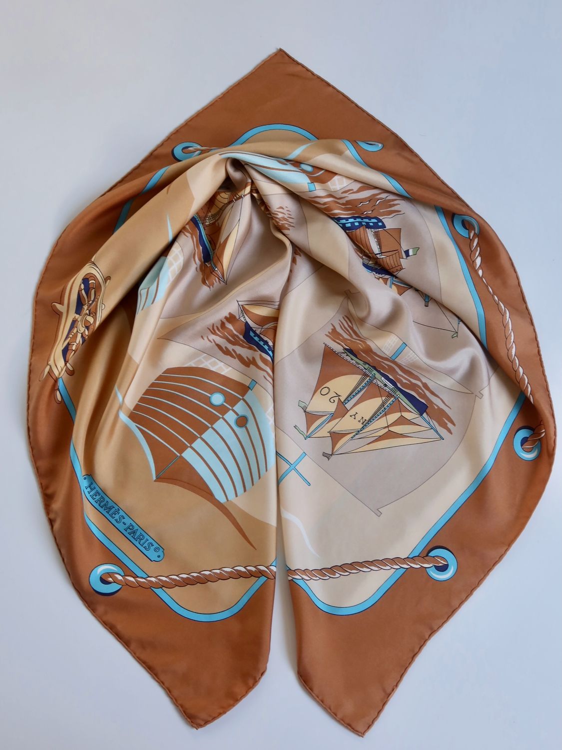 Hermès Grand Large Silk Scarf Hermès Grand Large Silk Scarf