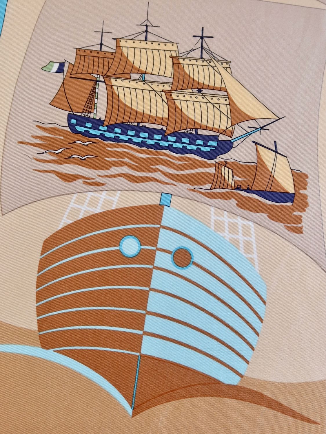 Hermès Grand Large Silk Scarf Hermès Grand Large Silk Scarf