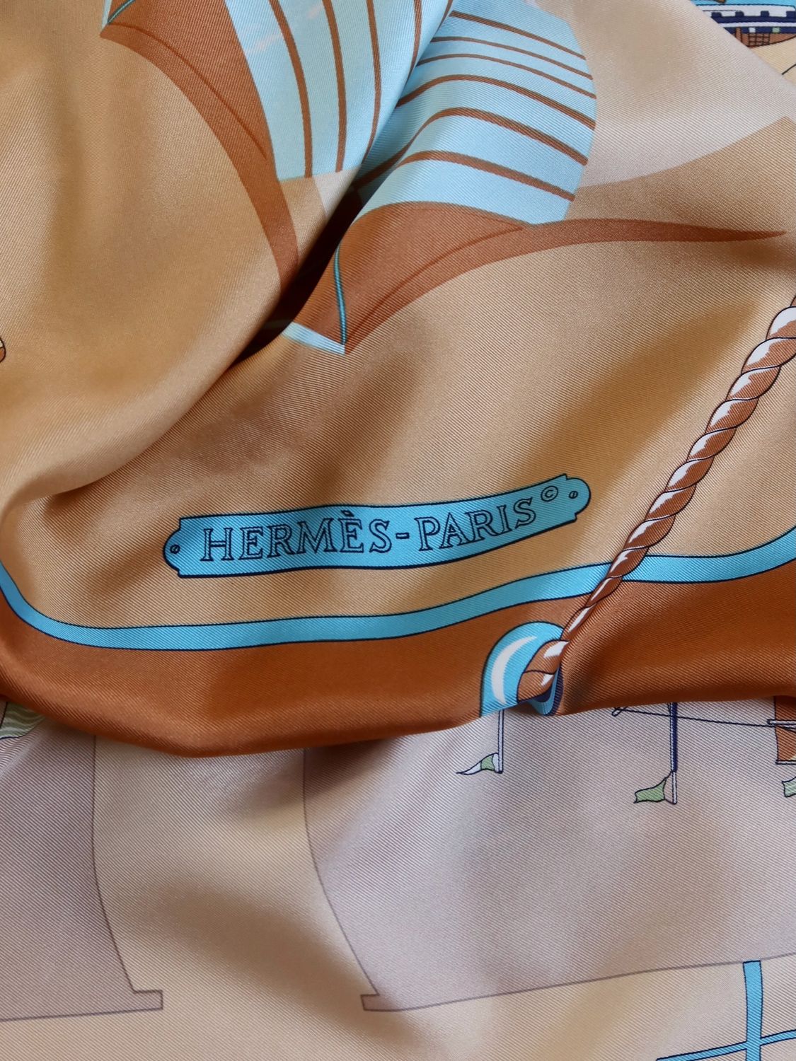 Hermès Grand Large Silk Scarf Hermès Grand Large Silk Scarf