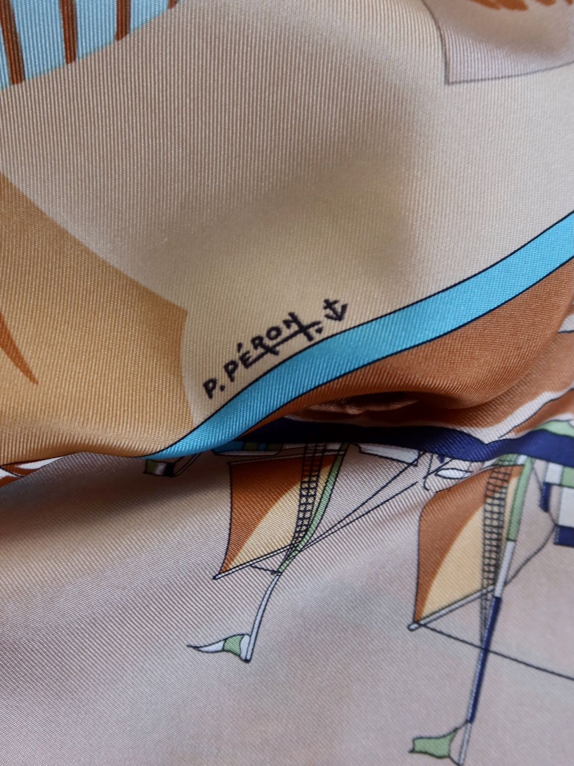 Hermès Grand Large Silk Scarf Hermès Grand Large Silk Scarf