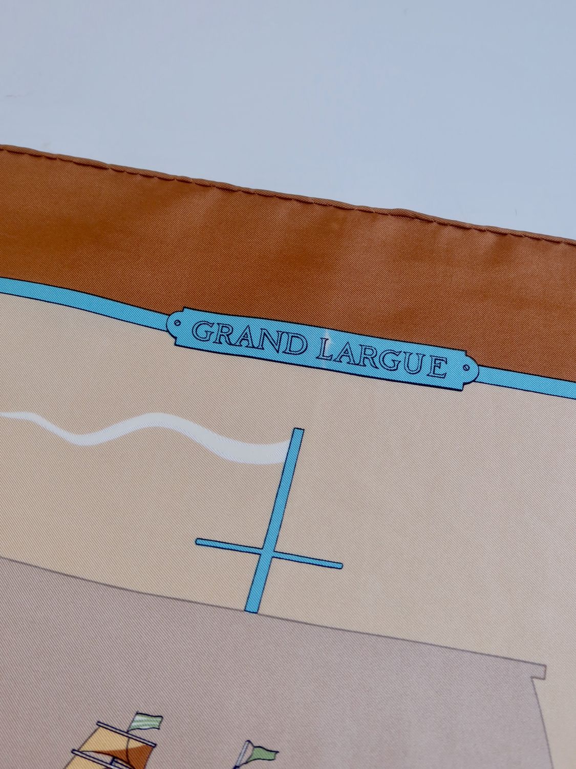 Hermès Grand Large Silk Scarf Hermès Grand Large Silk Scarf