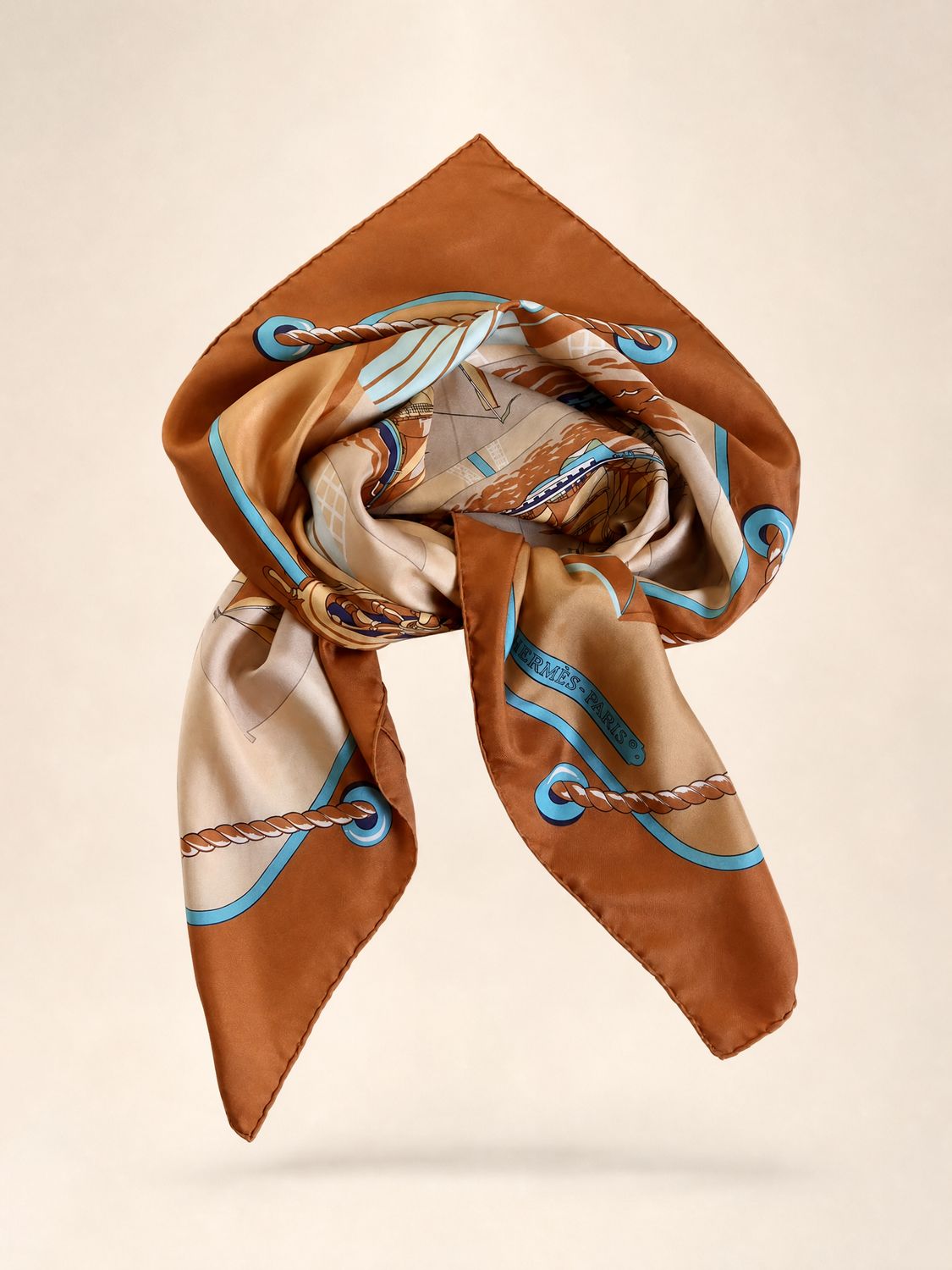 Hermès Grand Large Silk Scarf Hermès Grand Large Silk Scarf