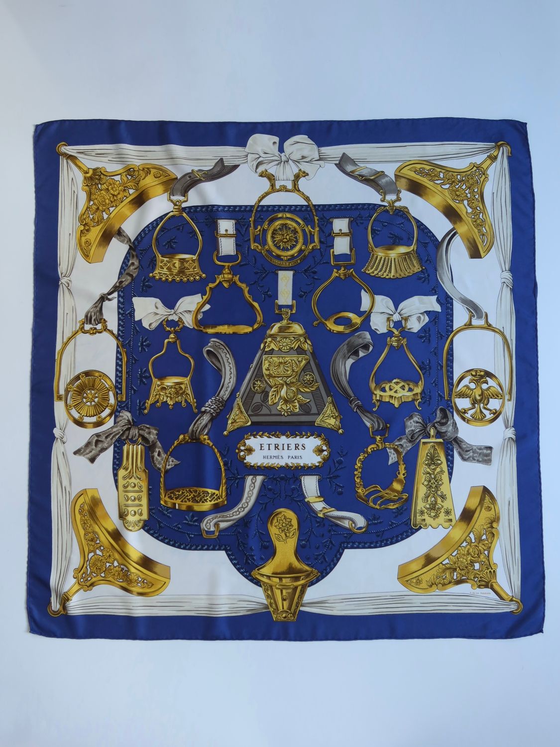 Hermès Étriers Silk Scarf Hermès Étriers Silk Scarf