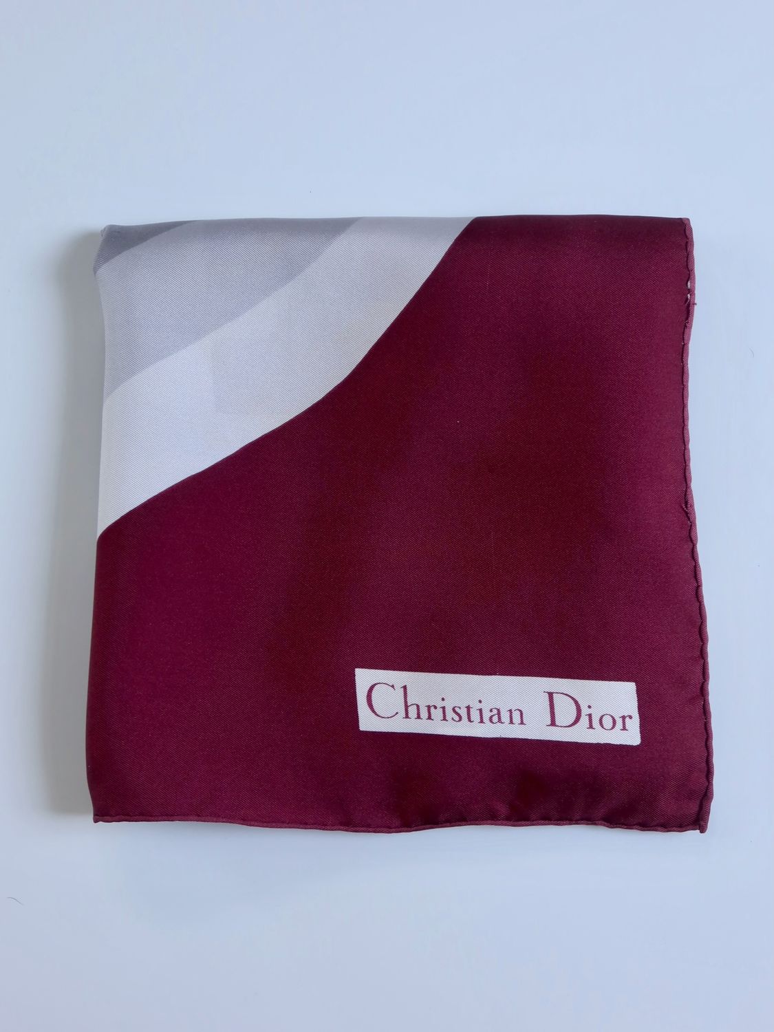 Christian Dior Alphabet Silk Scarf Christian Dior Alphabet Silk Scarf