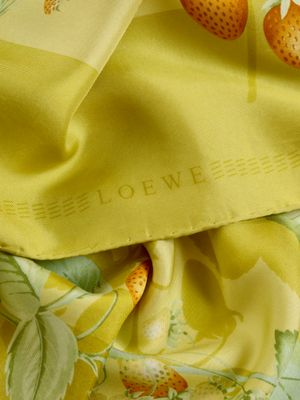 Loewe Botanical Silk Scarf