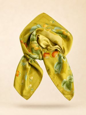 Loewe Botanical Silk Scarf
