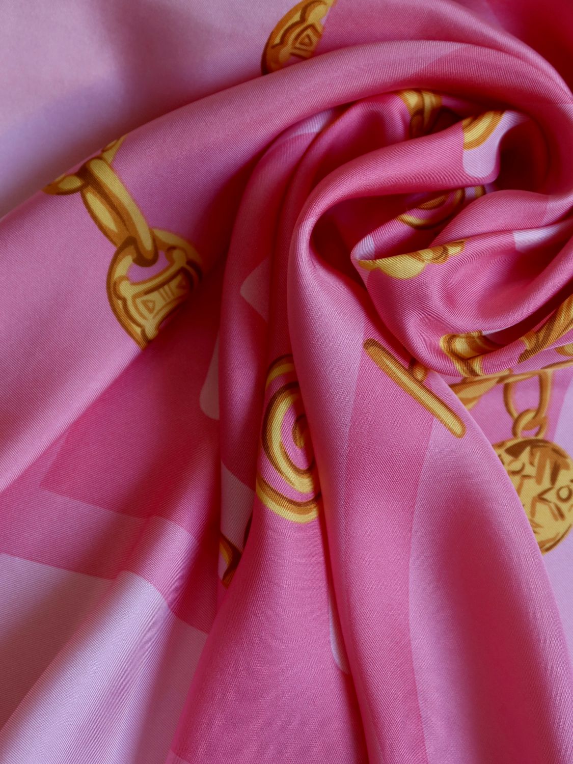 Celine Triomphe Jewelry Silk Scarf