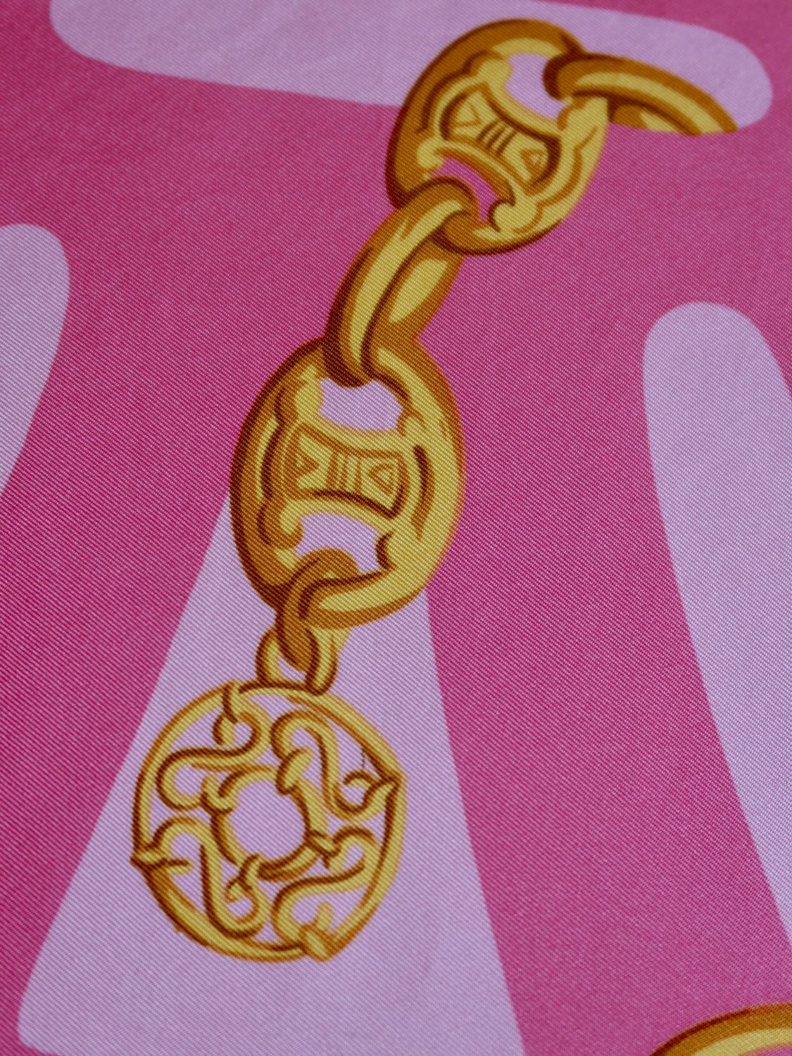 Celine Triomphe Jewelry Silk Scarf