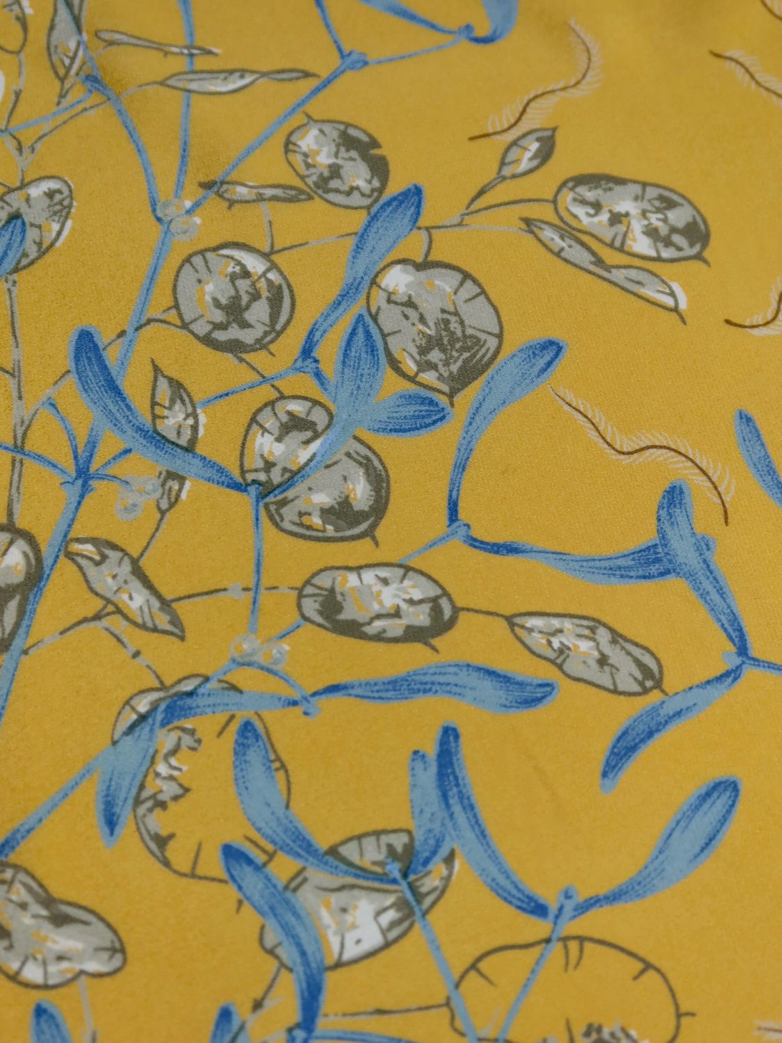 Salvatore Ferragamo Botanical Silk Scarf