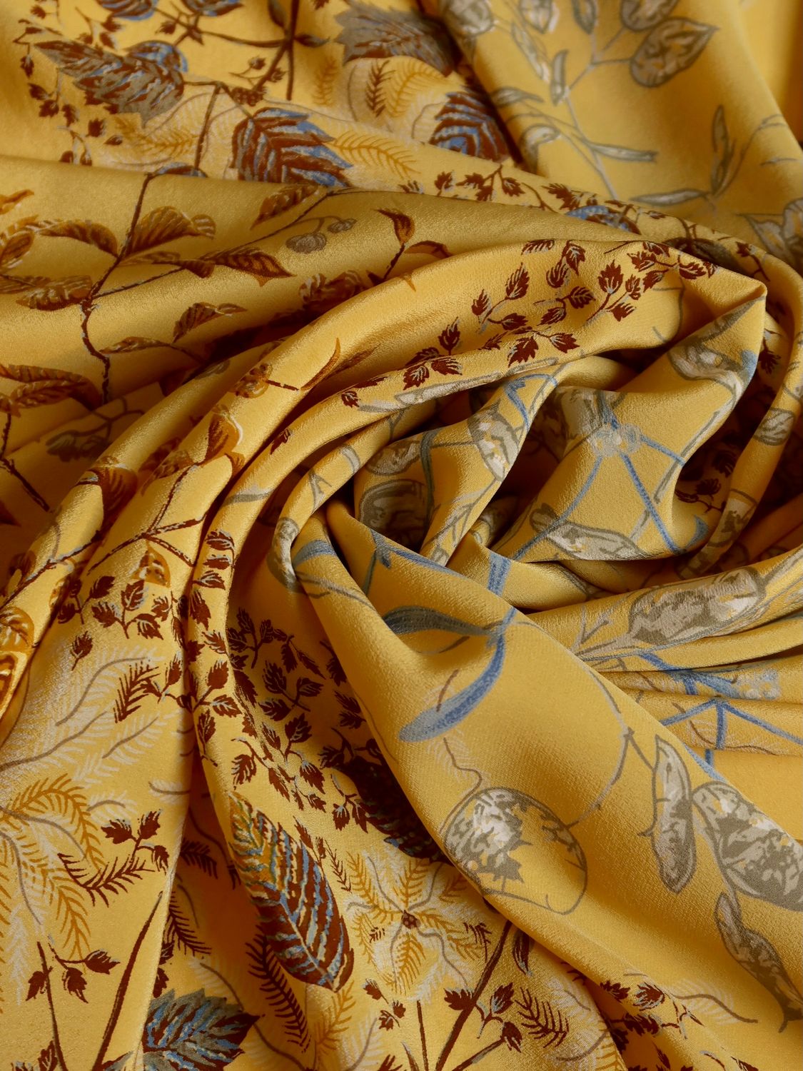 Salvatore Ferragamo Botanical Silk Scarf