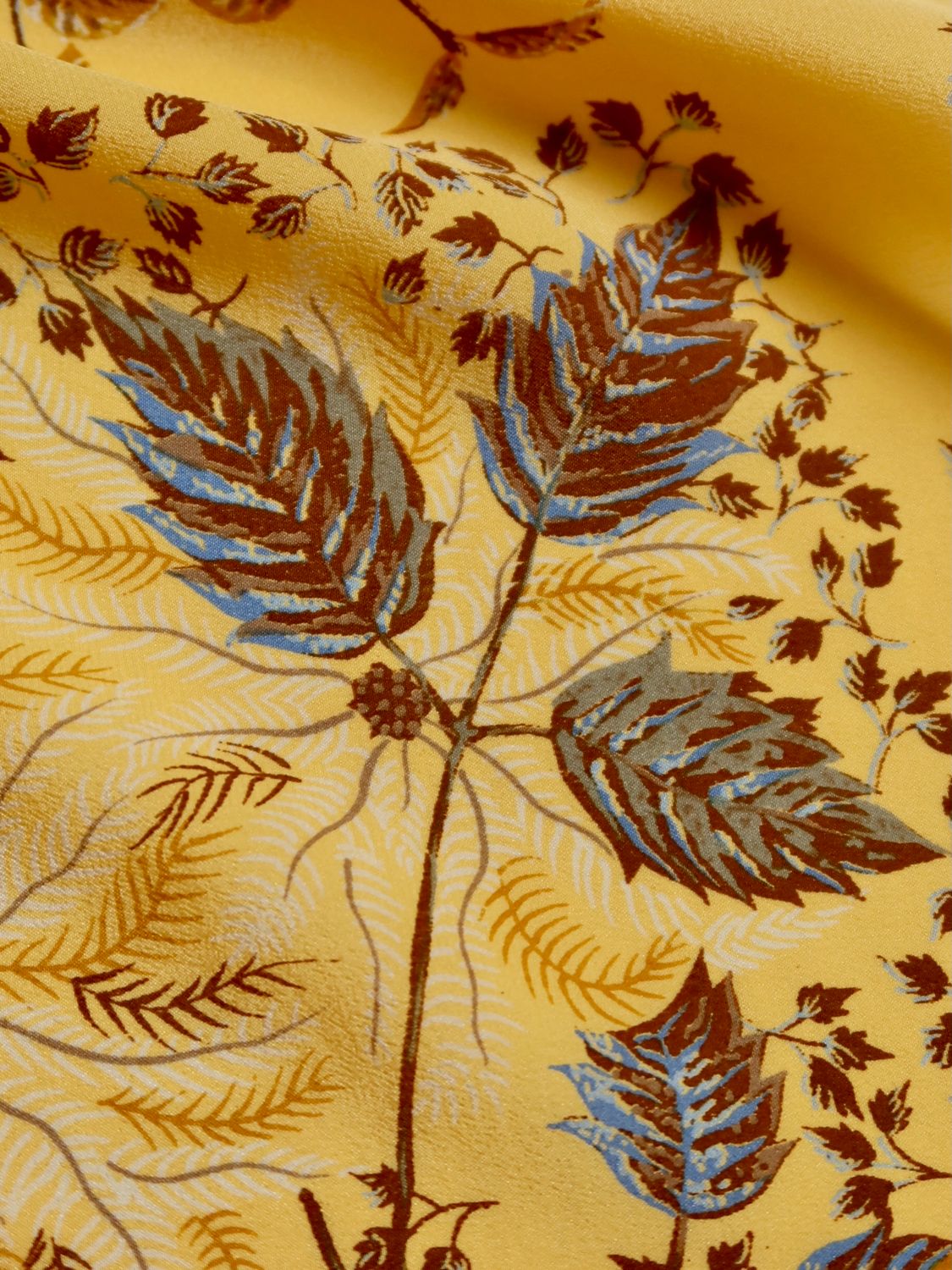 Salvatore Ferragamo Botanical Silk Scarf