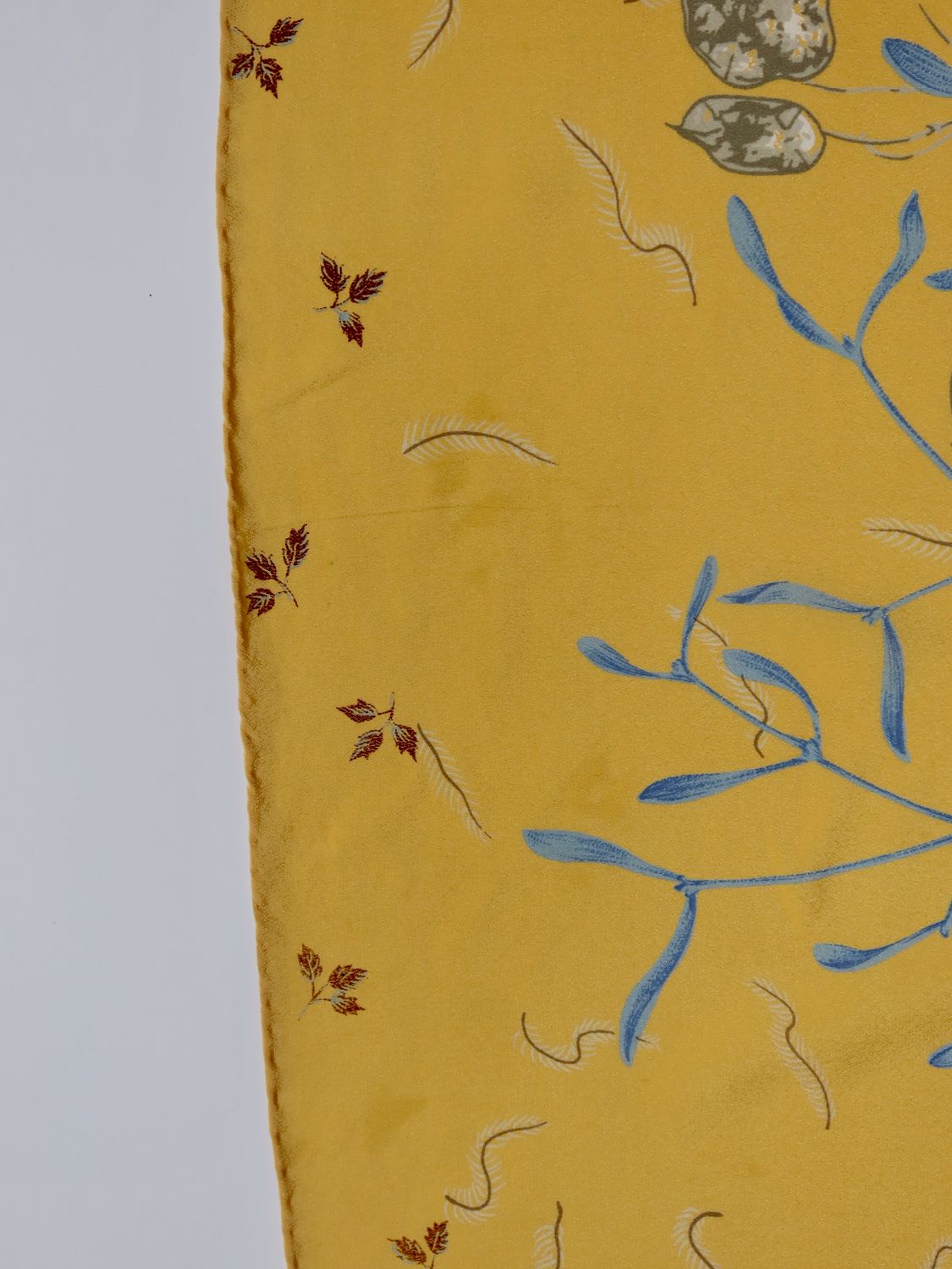 Salvatore Ferragamo Botanical Silk Scarf