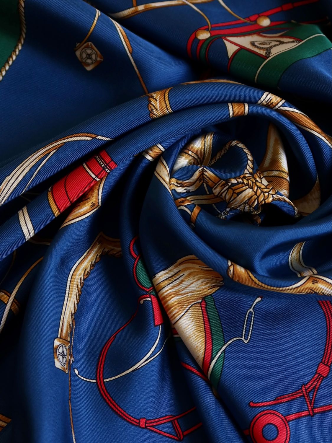 Celine Carriage Silk Scarf