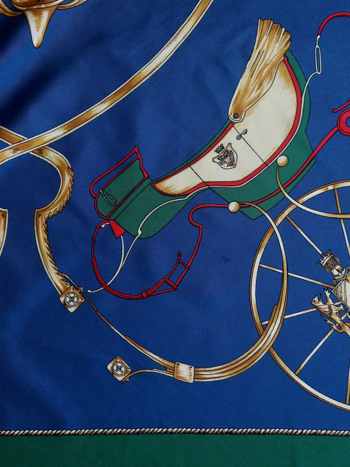 Celine Carriage Silk Scarf