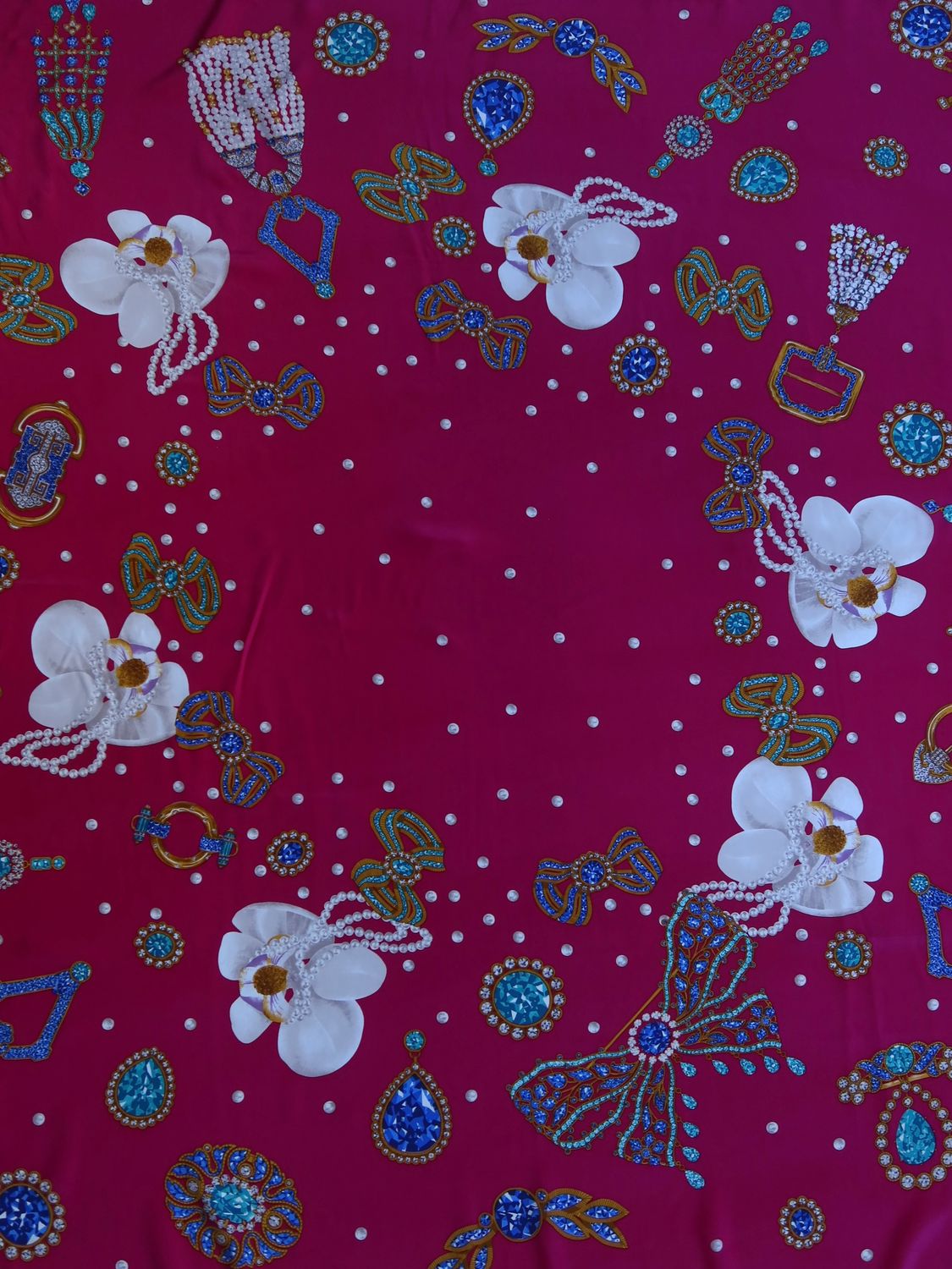Must de Cartier Jewelry Silk Scarf Must de Cartier Jewelry Silk Scarf